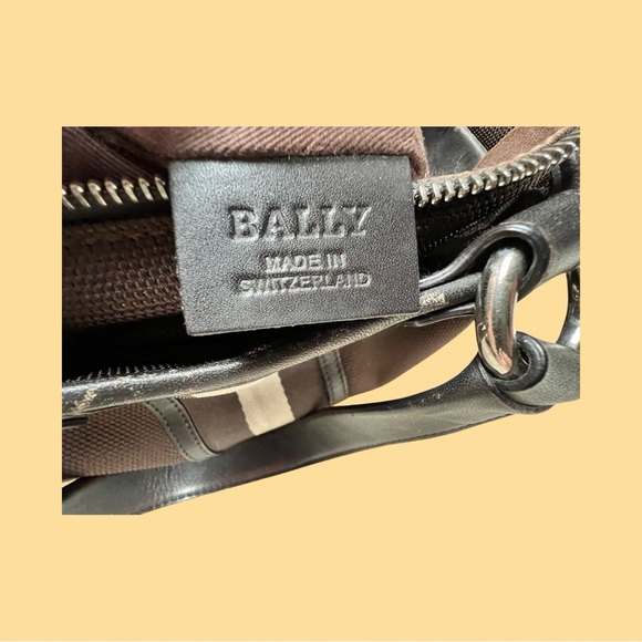 Rare Bally Carla Nylon and Leather Satchel - Picture 11 of 14